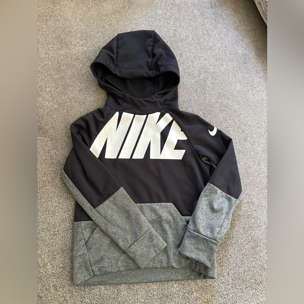 Nike Kids Black and Gray Jacket